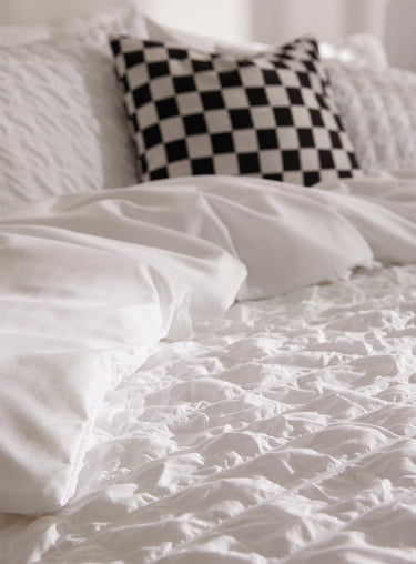Seersucker duvet cover set